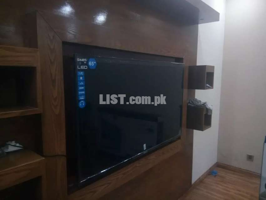 Lcd led tv fitting and brackets
