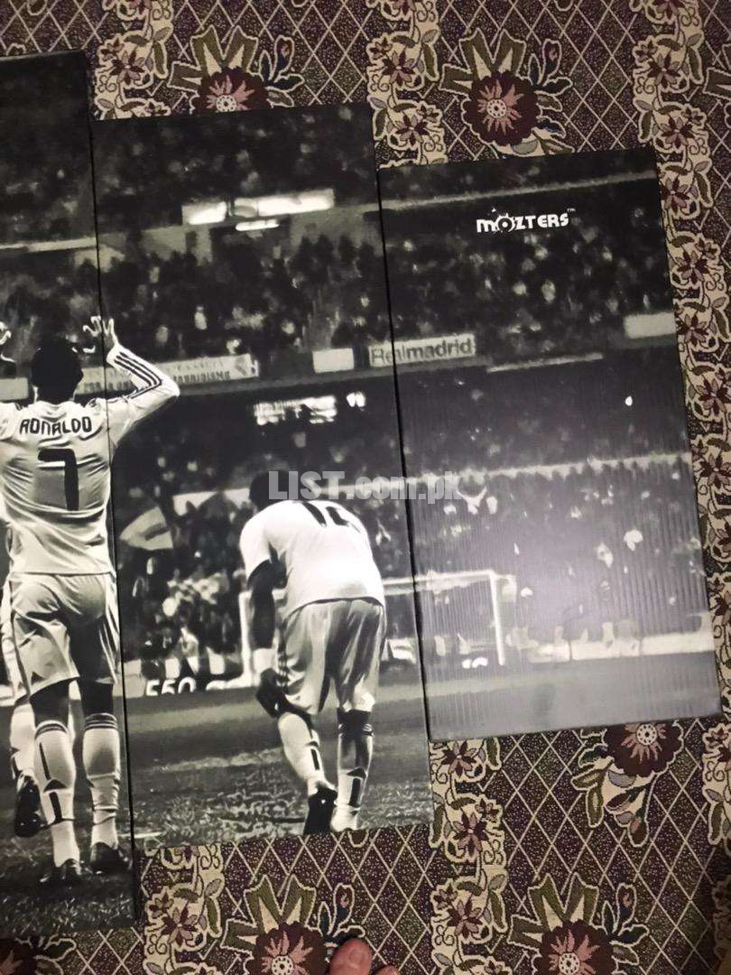 5pieces Real Madrid Wallpaper Frame