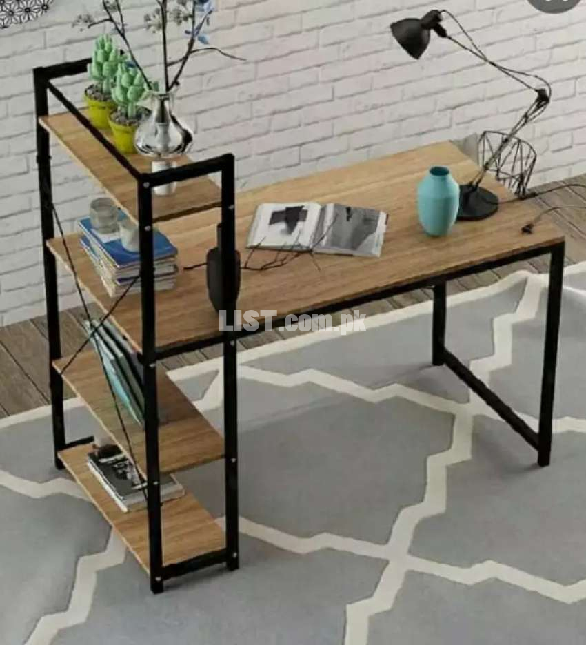 Study Table with Rack