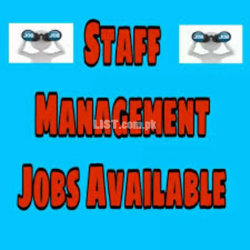 Urgent staff required for office management
Part time full time