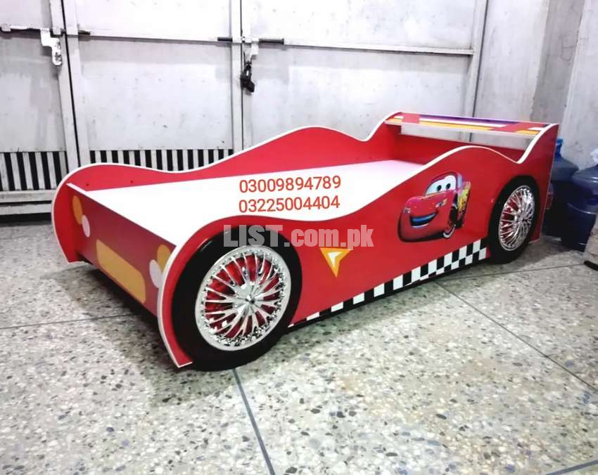 Car shape bed in fine quality Original pics are attached