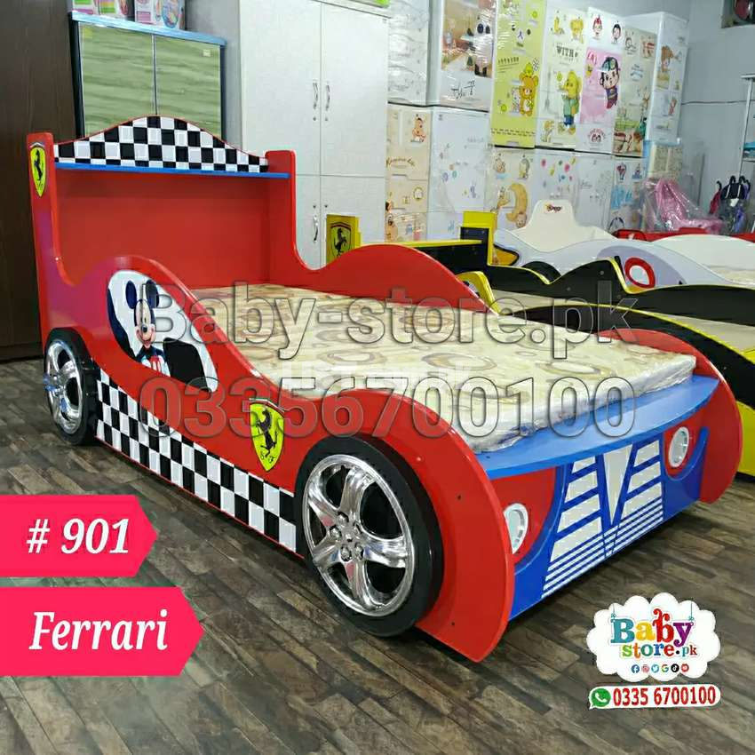 Kid's Bed (Car Style) Different Designs Available