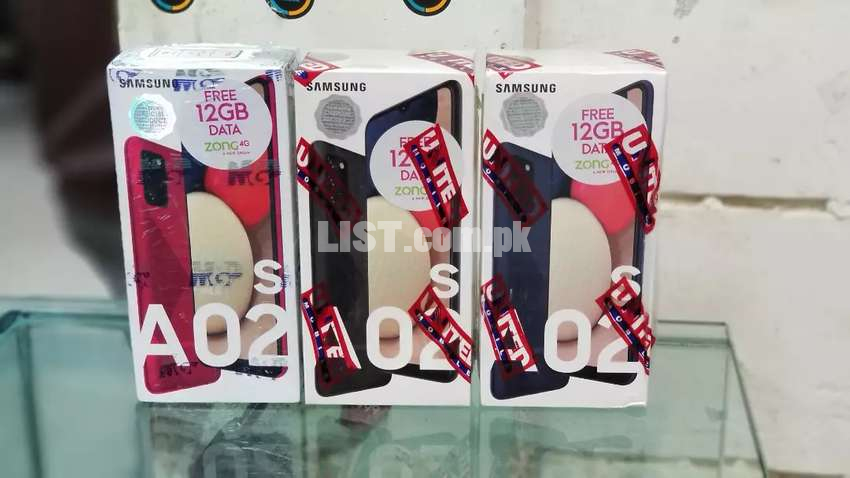 Samsung Galaxy A02s 32gb Box Packed