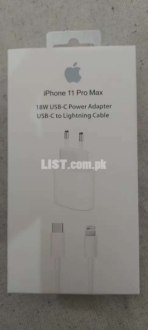 IPHONE 11 PRO MAX 18W ORIGINAL FAST CHARGER
