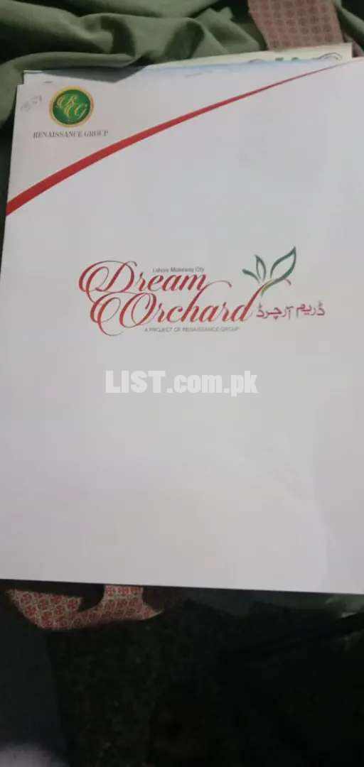 Lahore moterway city dream orchard overseas block 5 marla file