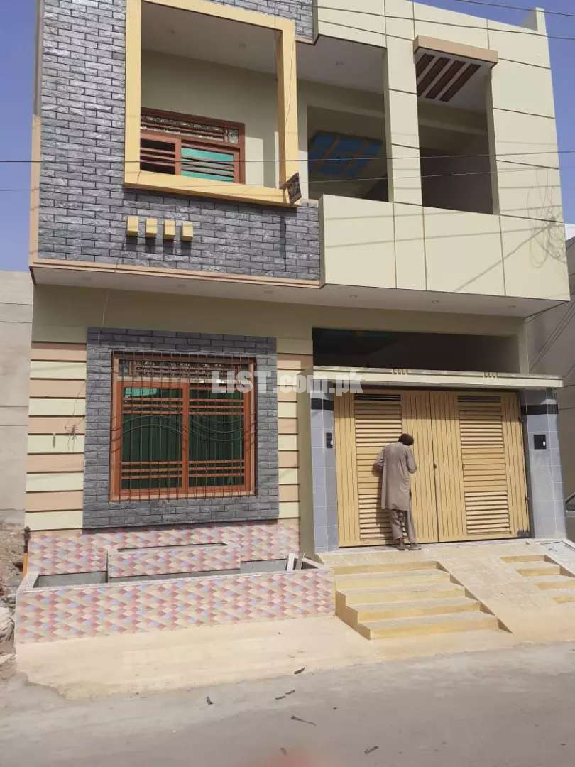 Saadi Town Block 5 Brand New Banglow Double Story(120Sqy)