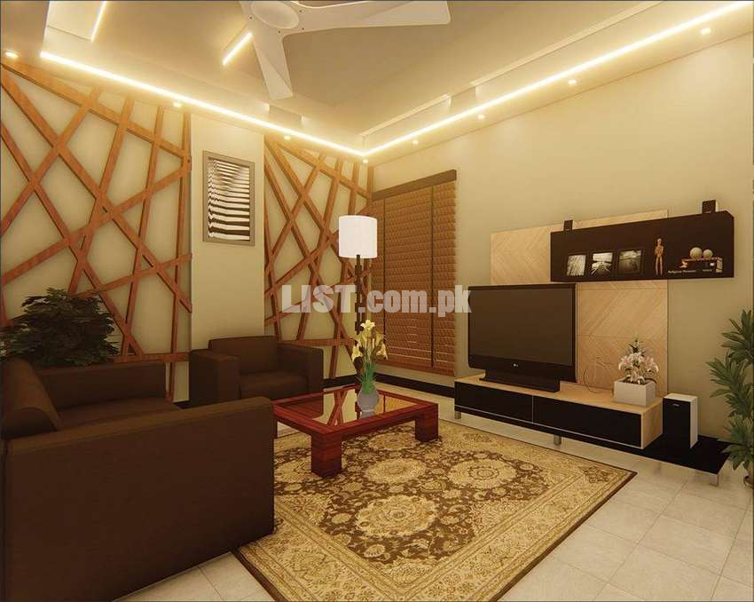 One and Two Beds Most Luxury Modern Apartment for Sale on Installment