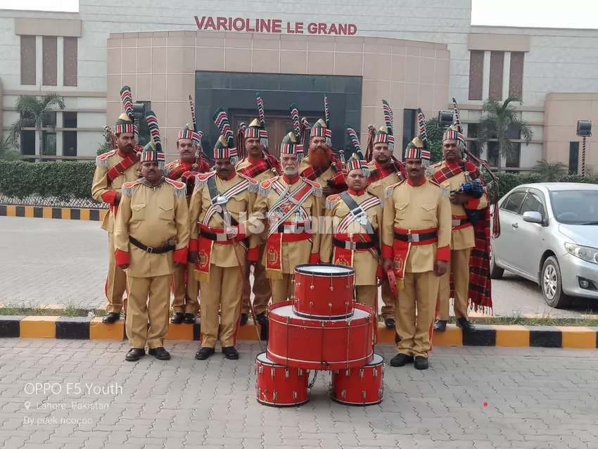 Pipe Band/Shaadi Pipe Band other any events..all lahore