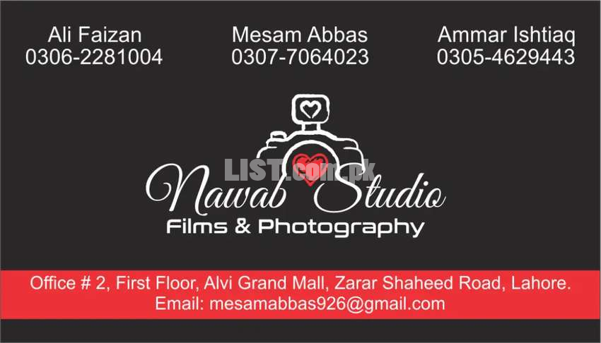 Nawab Studio films and photography