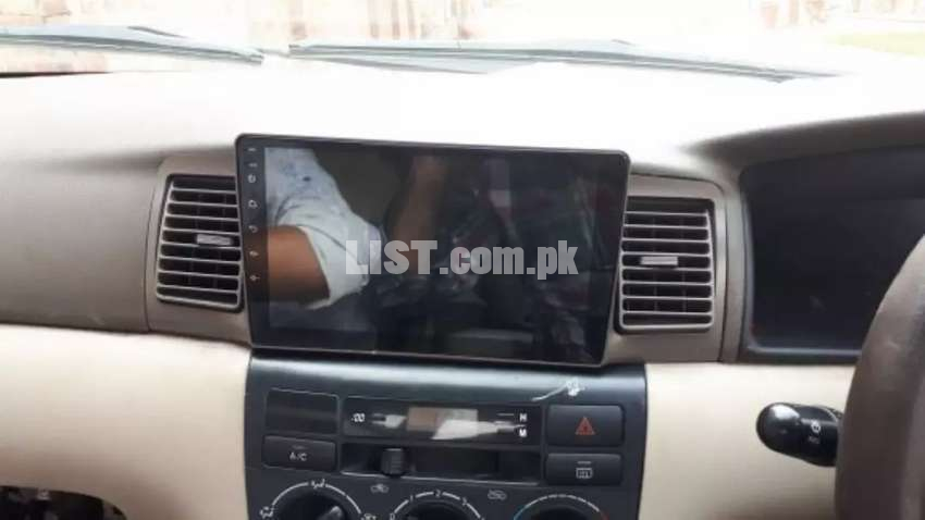 TOYOTA COROOLA 2005 TO 20 ANDROID PANEL WITH FREE FATTING K SAT