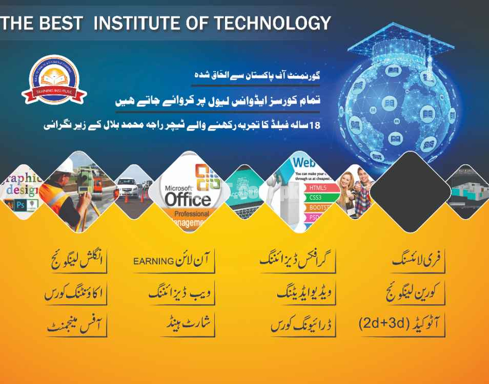 Graphic Designing Courses in Chakwal(ideal technical college)