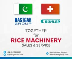 BUHLER Sortex Rice Processing Machinery in Pakistan