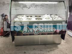 Ice Cream Freezer Display