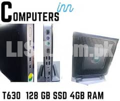 HP THIN CLIENT T630 128 gb ssd 4gb ram