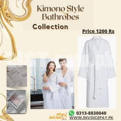 best imported turkish / kimono style terry towel bathrobe