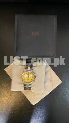 Raymond Weil W1 8000 Swiss Made Chronograph Watch Box Opened