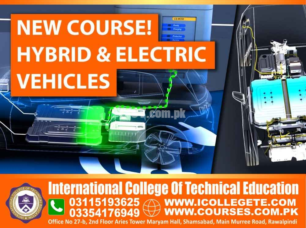 Hybrid Car Technology Best Course in Layyah Bhakkar