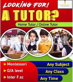Tutor Available At Your Doorstep