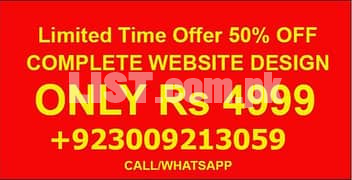 web design | website design | web development in just 4999 Rs