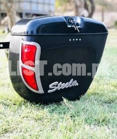 Led side box| Luggage tail box|Tourist motorcycle Side box pair