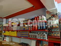 lubricants and spare parts Automotive running set up