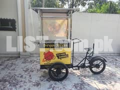 Biryani Cycle-Food Cart with cycle