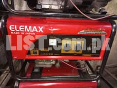 Elemax 6.5 kva Honda