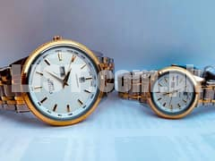 Wrist Watches Dial Mesh Steel Bracelet Mens & Women's Watches