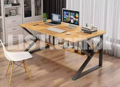 Computer table K shape portable, Office table, study table and chair