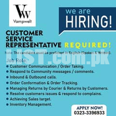 Customer Service Representative / customer service Manager