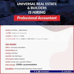 Required professional accountant