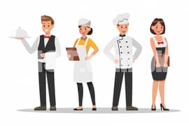 Staff Required for a Fast Food Chain
