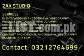 Professional Events Photography/Videography Services