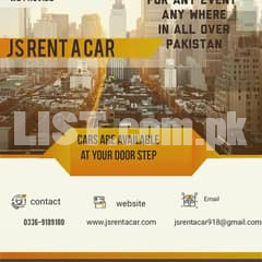 Rent a Car /Car Rental Service In Rawalpindi / Islamabad