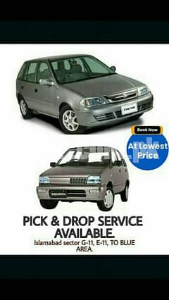 PICK AND DROP SERVICES AVAILABLE