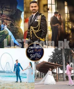 Photoshoot wedding photographer video studio photography editing