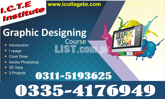 Professional Diploma in Graphic Designing Course in Mardan