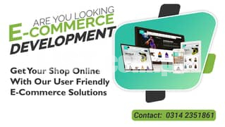 Website Development in ECommerce & Services