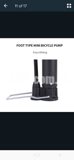 Multi-functional portable high pressure bike bycycle and footbal  pump