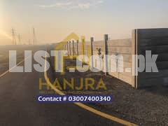 Hanjra precast boundary walls