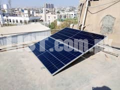 1 KW Solar Hybrid System