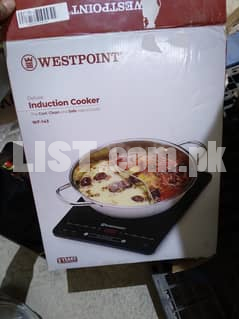WestPoint WF-143 - Deluxe Induction Cooker - 2000W - Black