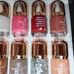 Buy BEAUTY CITY Imported fine quality matte nail enamels