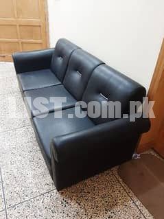 6 Seater Leather Sofa Set