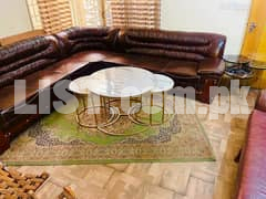 Six Seater sofa, Bed Set, Center Table , Furniture