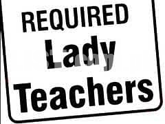 FEMALE TEACHER REQUIRED
