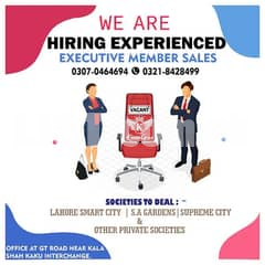 REAL ESTATE SALES EXECUTIVE REQUIRED.