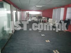 Blue Area Office 3200 Square Feet Jinnah Avenue Furnished Prime Locati