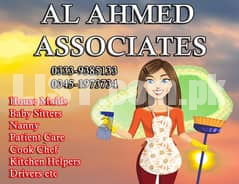 Paitent care, care taker, babysitter, house hold, domestic staff