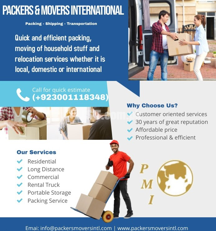 Packers & Movers International (PMI)